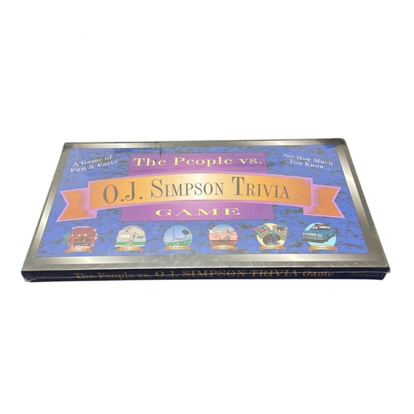 NWT's RARE THE PEOPLE VS O.J. SIMPSON TRIVIA GAME - Prototype - Picture 2 of 3